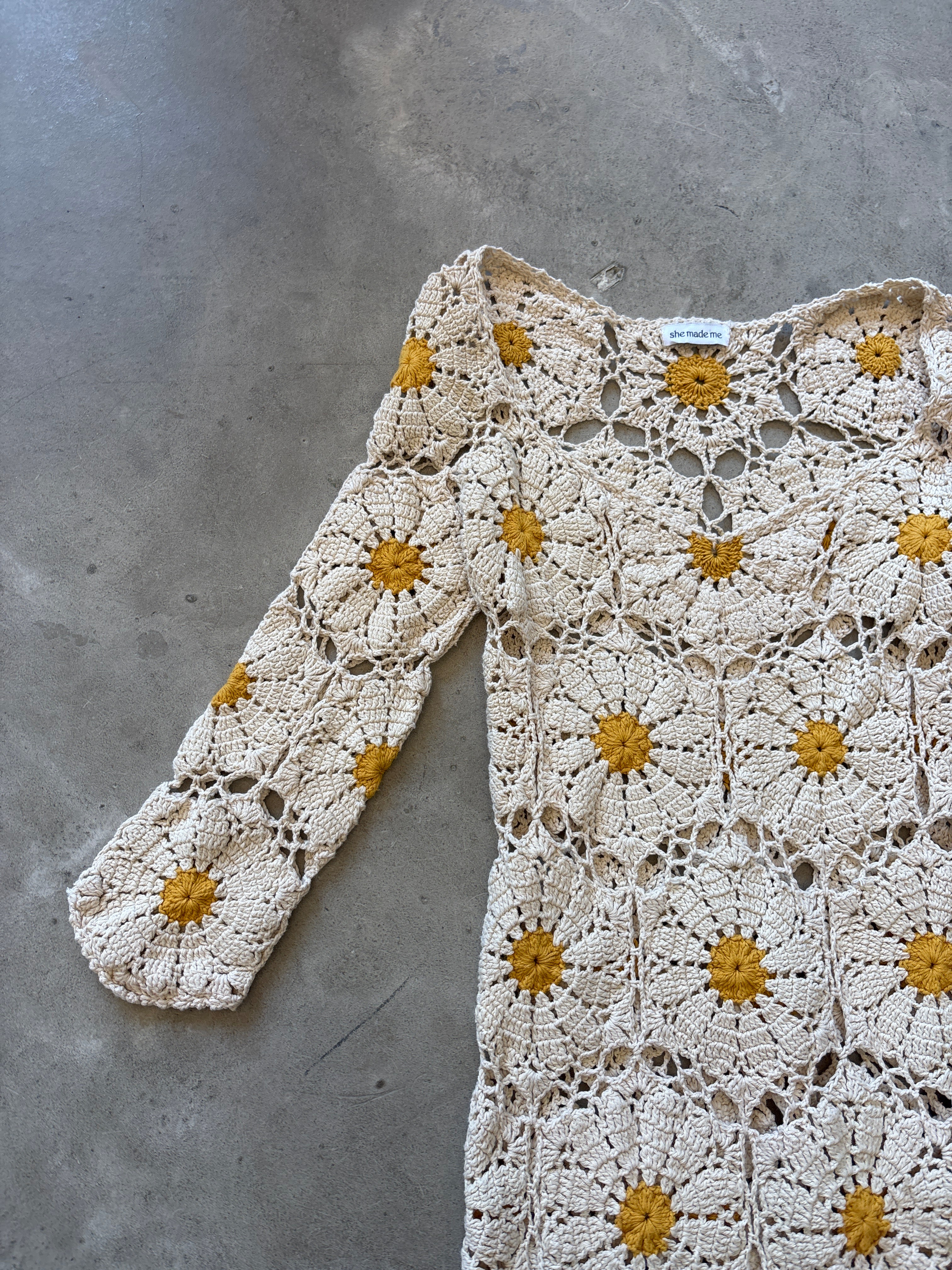 Crochet Mini Dress