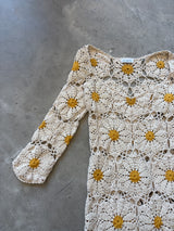 Crochet Mini Dress