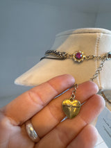 90s Heart Locket Necklace