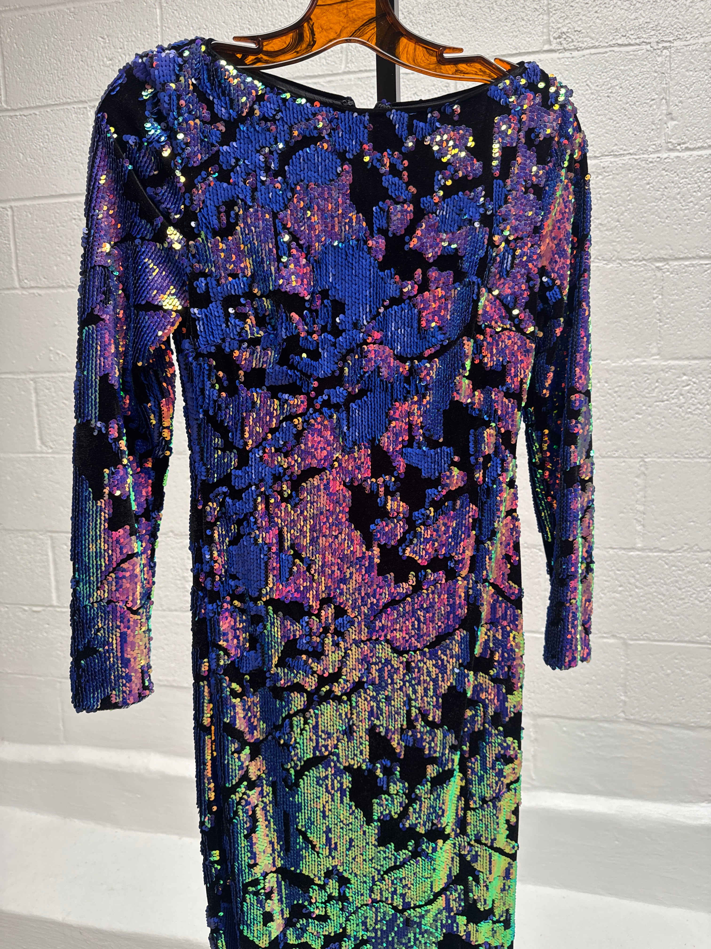 Fish scale dress