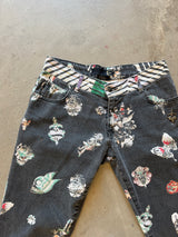 Early 2000s Rare Tattoo Jeans