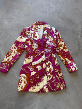 Vintage Paisley Print Jacket
