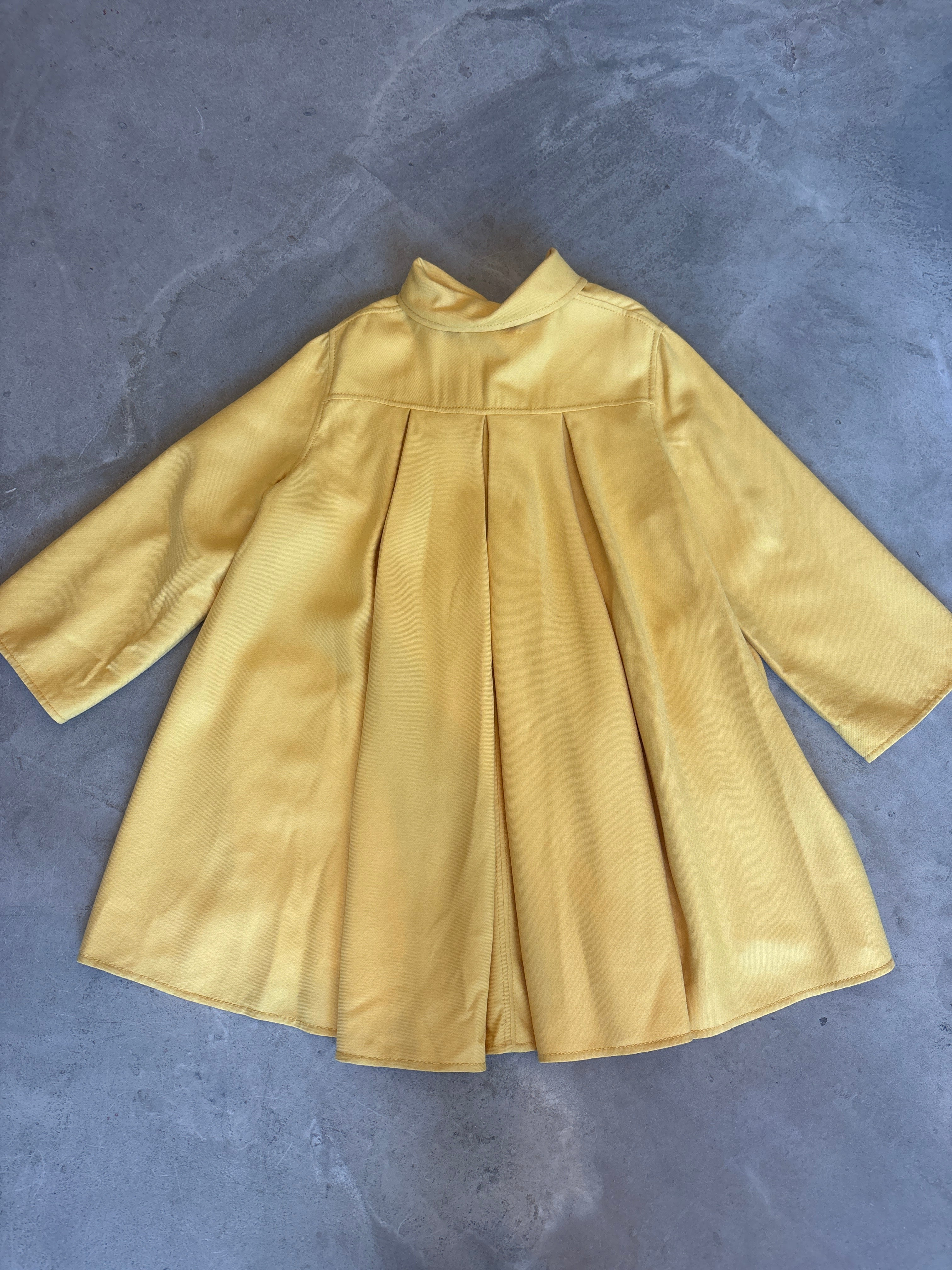 Vintage Yellow Coat