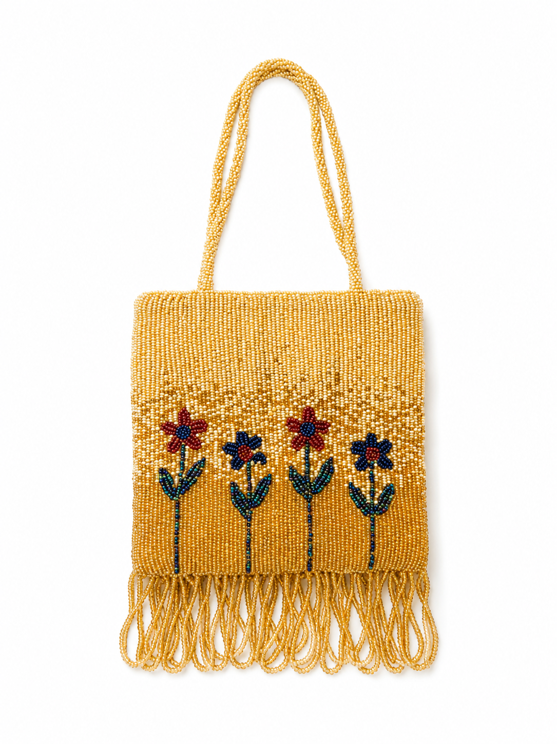 Beaded Flower Bag