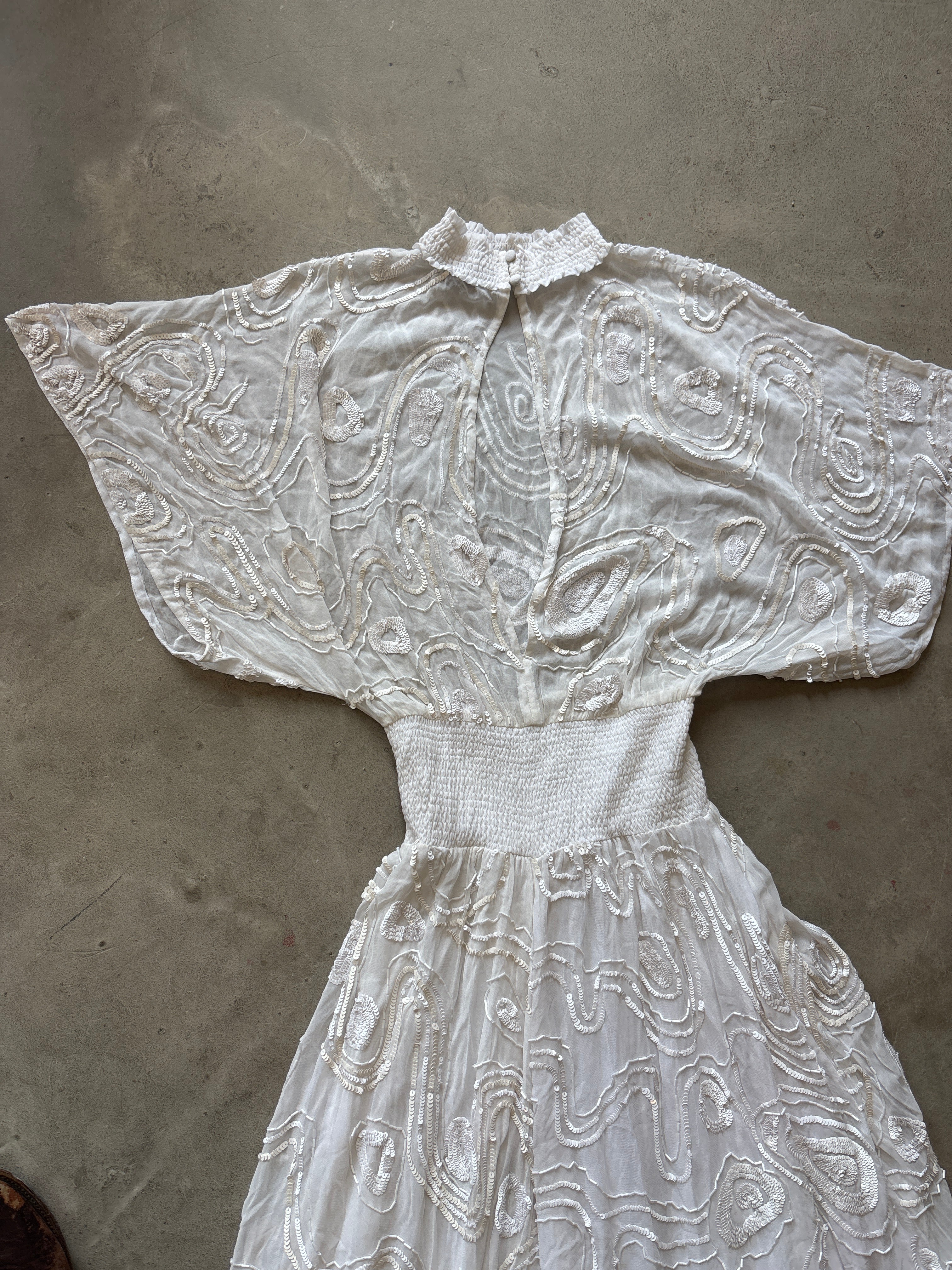 Beaded Maxi Dress