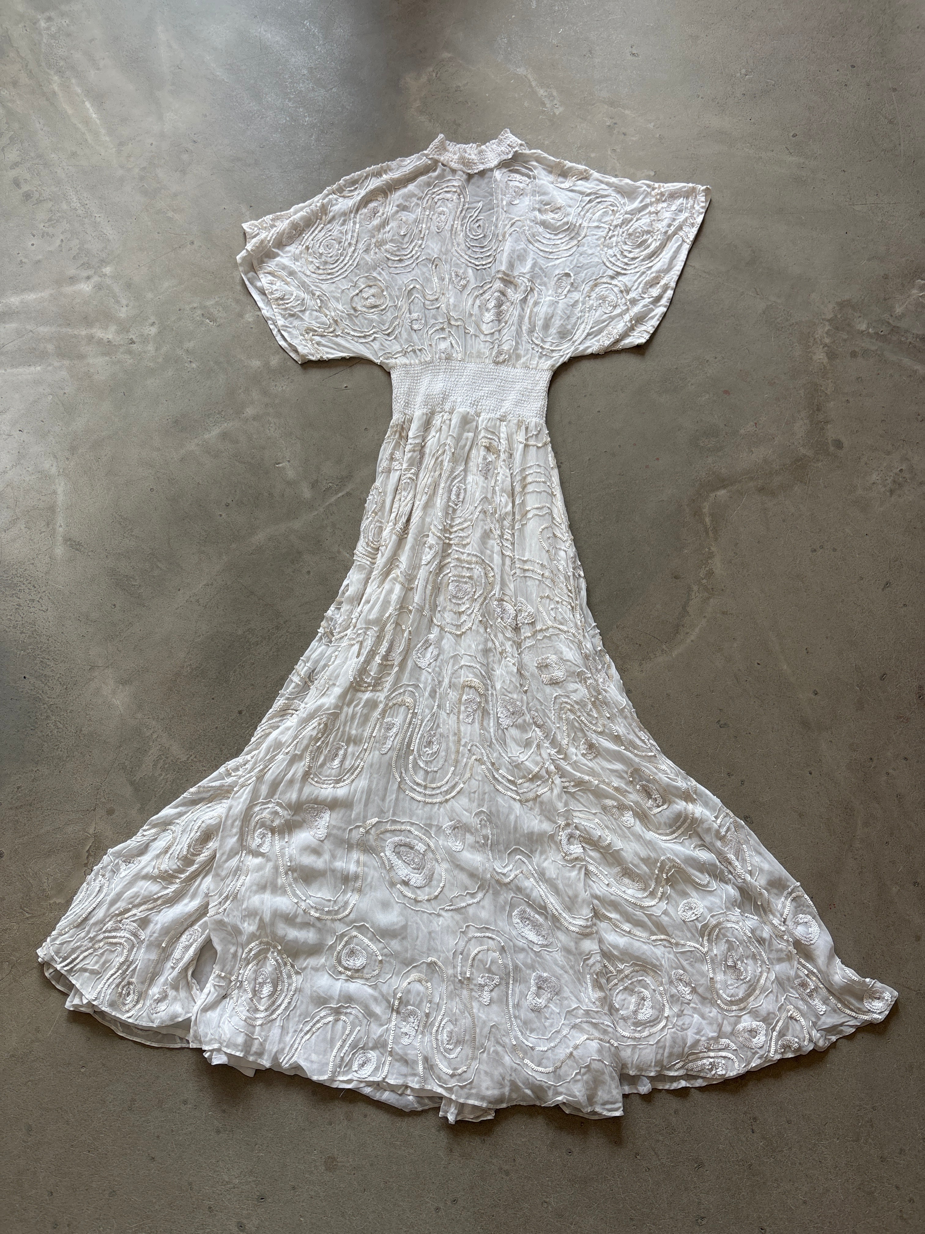 Beaded Maxi Dress