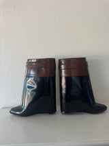 Patent Leather Boots