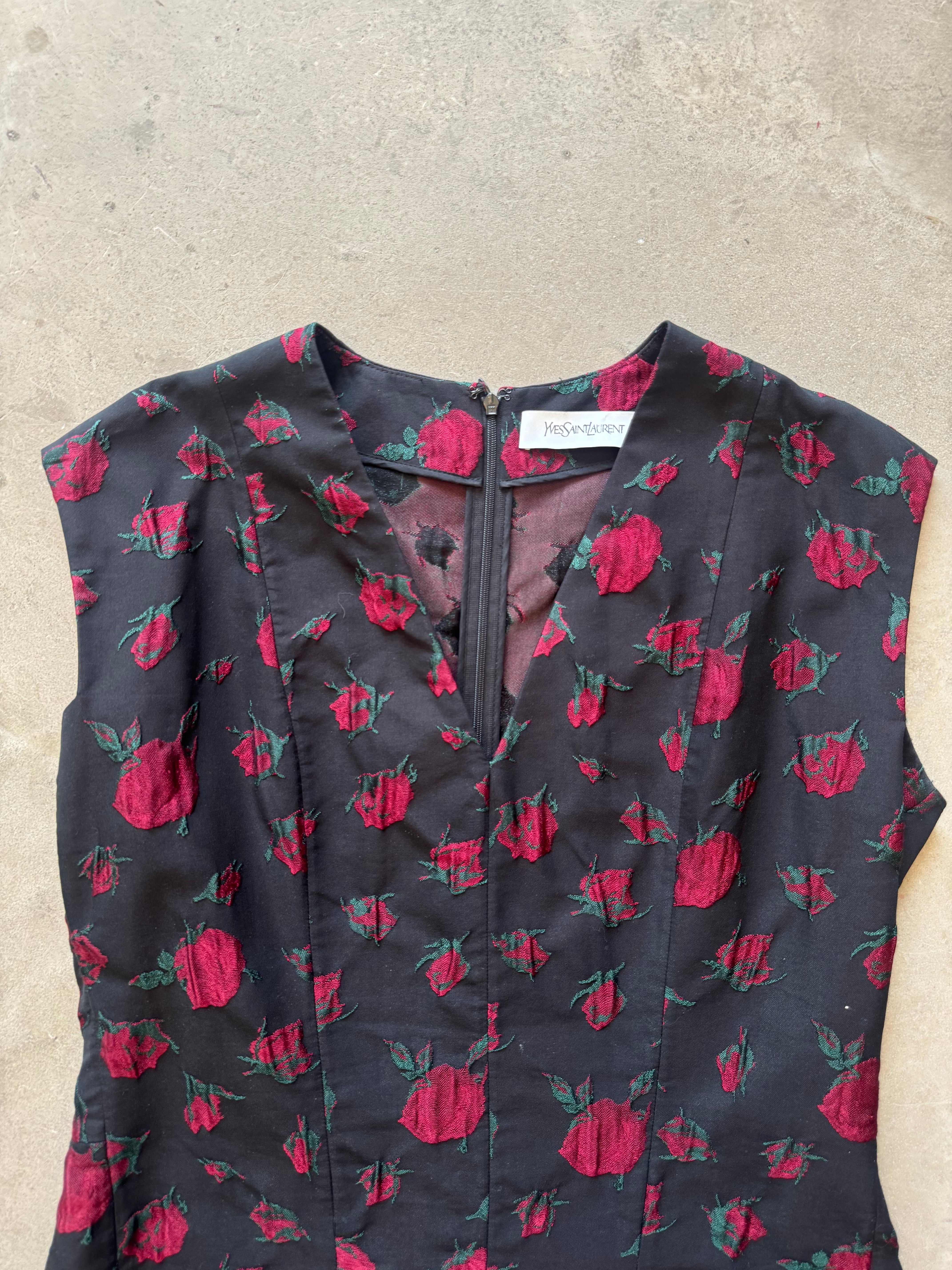 Rose Print dress from 1992