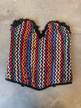 Woven Vintage Corset