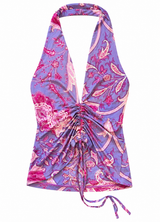 Paisley Halter Top