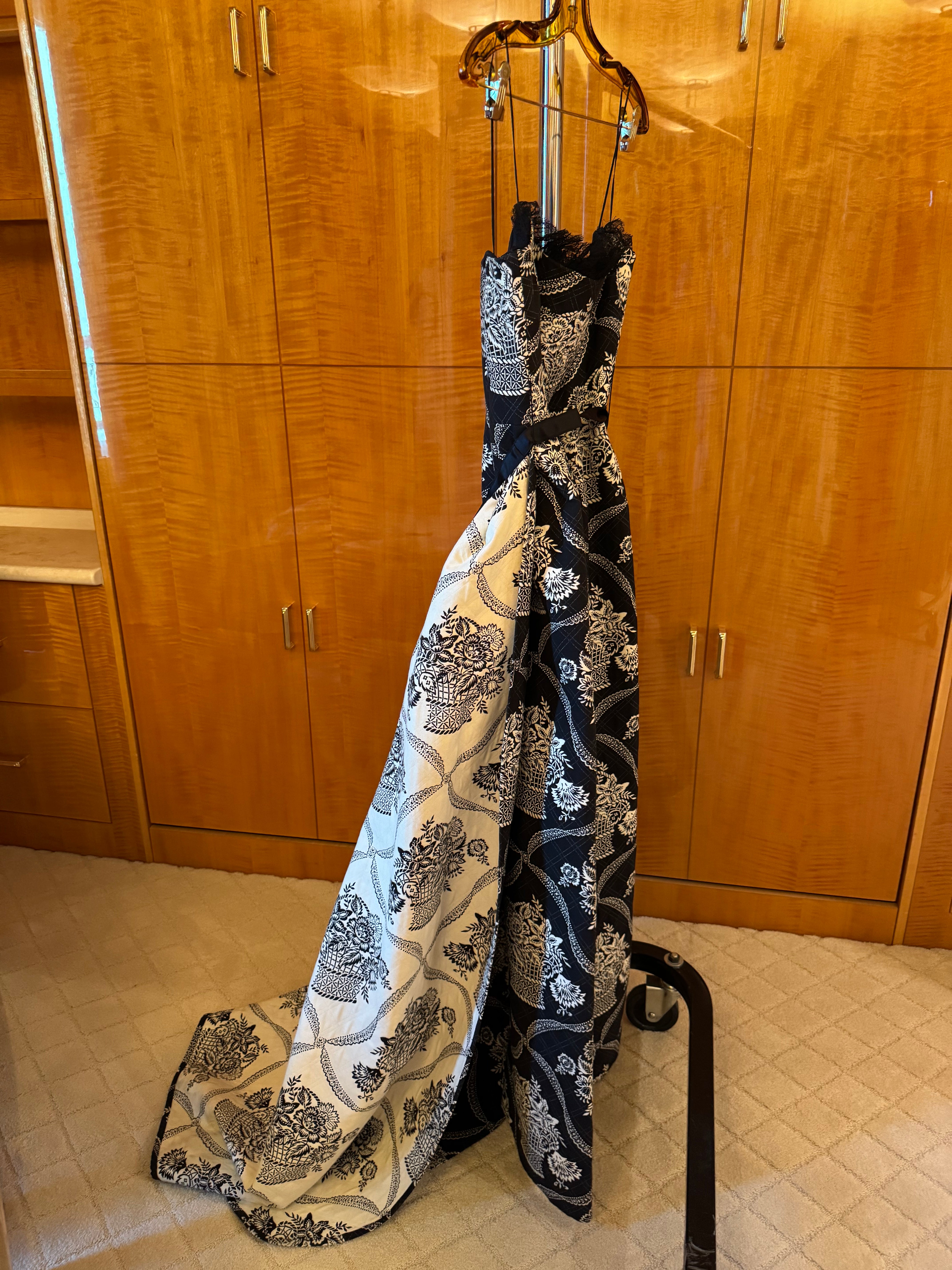PETER SORONEN brocade gown
