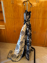 PETER SORONEN brocade gown