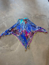 Silk Vintage Poncho