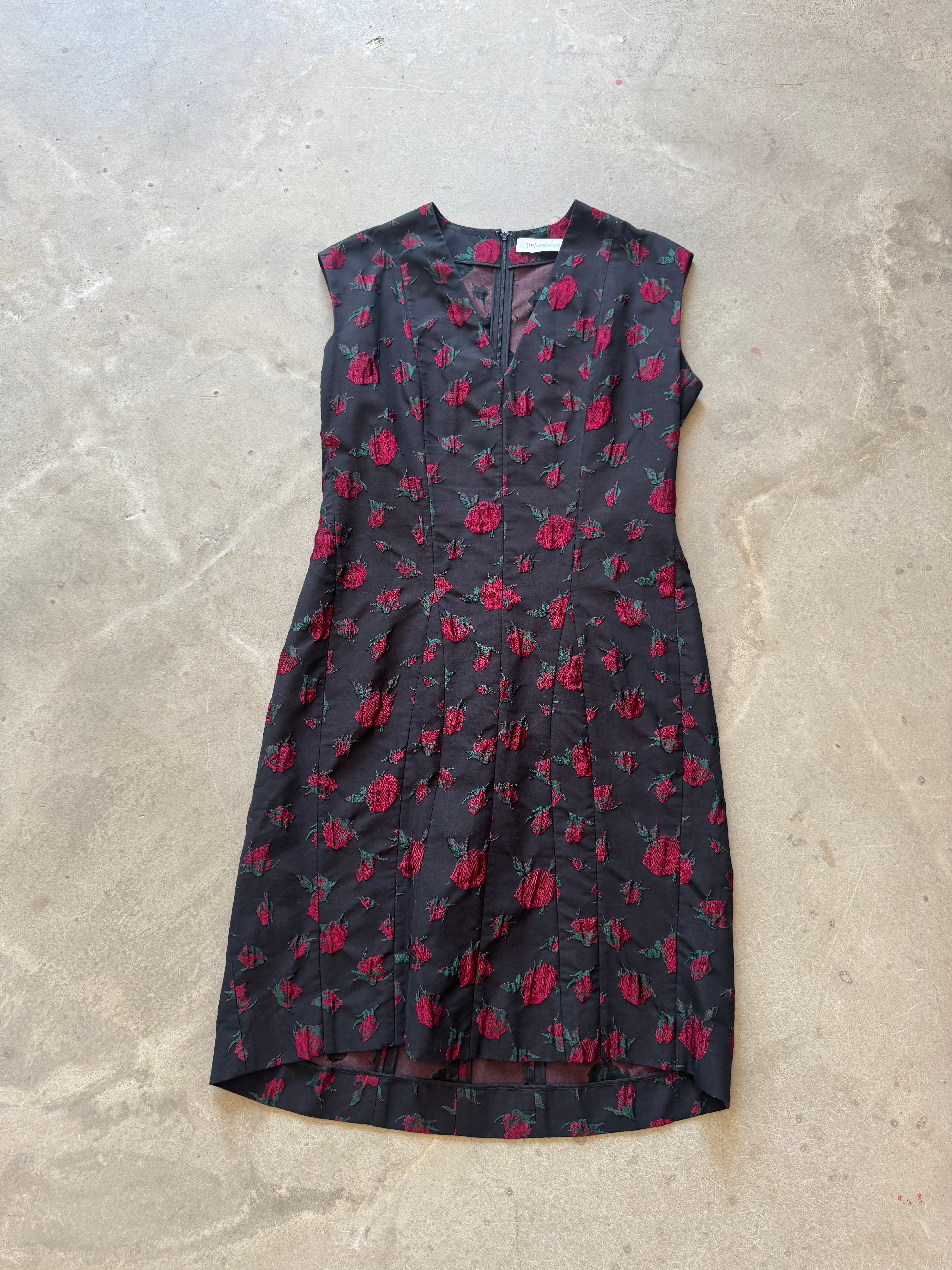 Rose Print dress from 1992