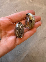 Shell Earrings Silver
