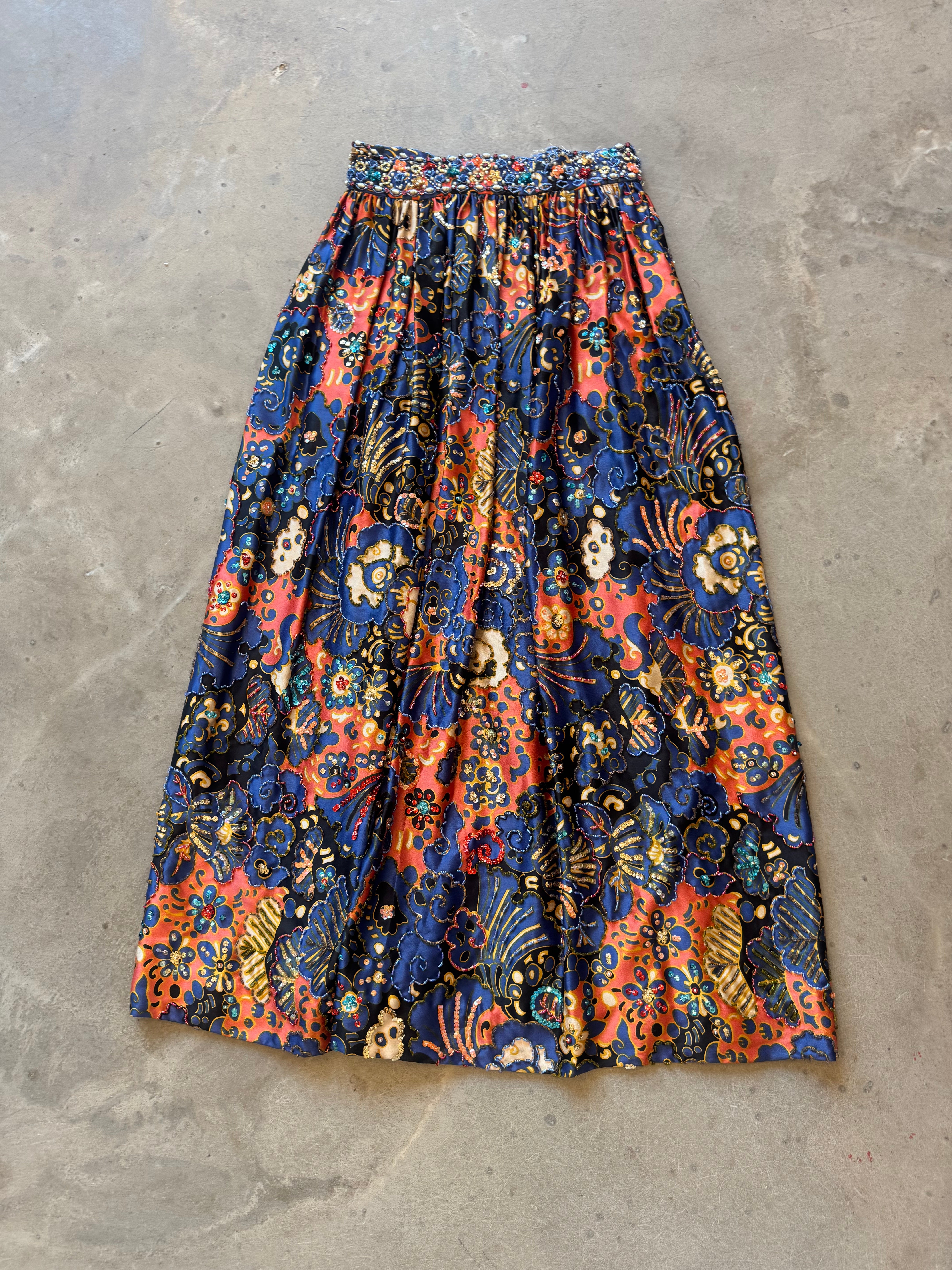 Vintage Beaded Skirt