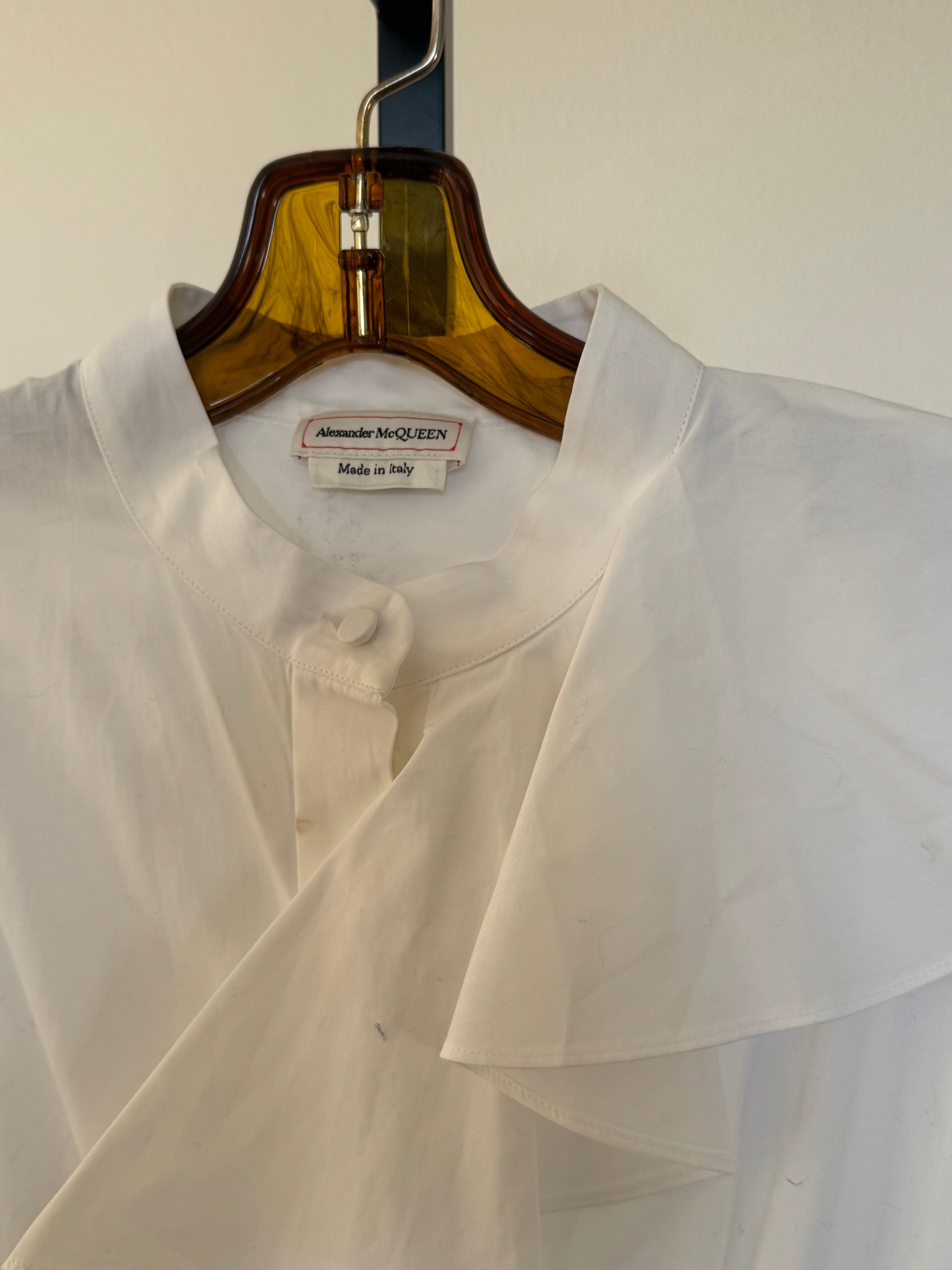 White Ruffle Dress