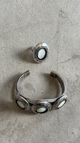 ’70s Mother of Pearl Squash Blossom Set