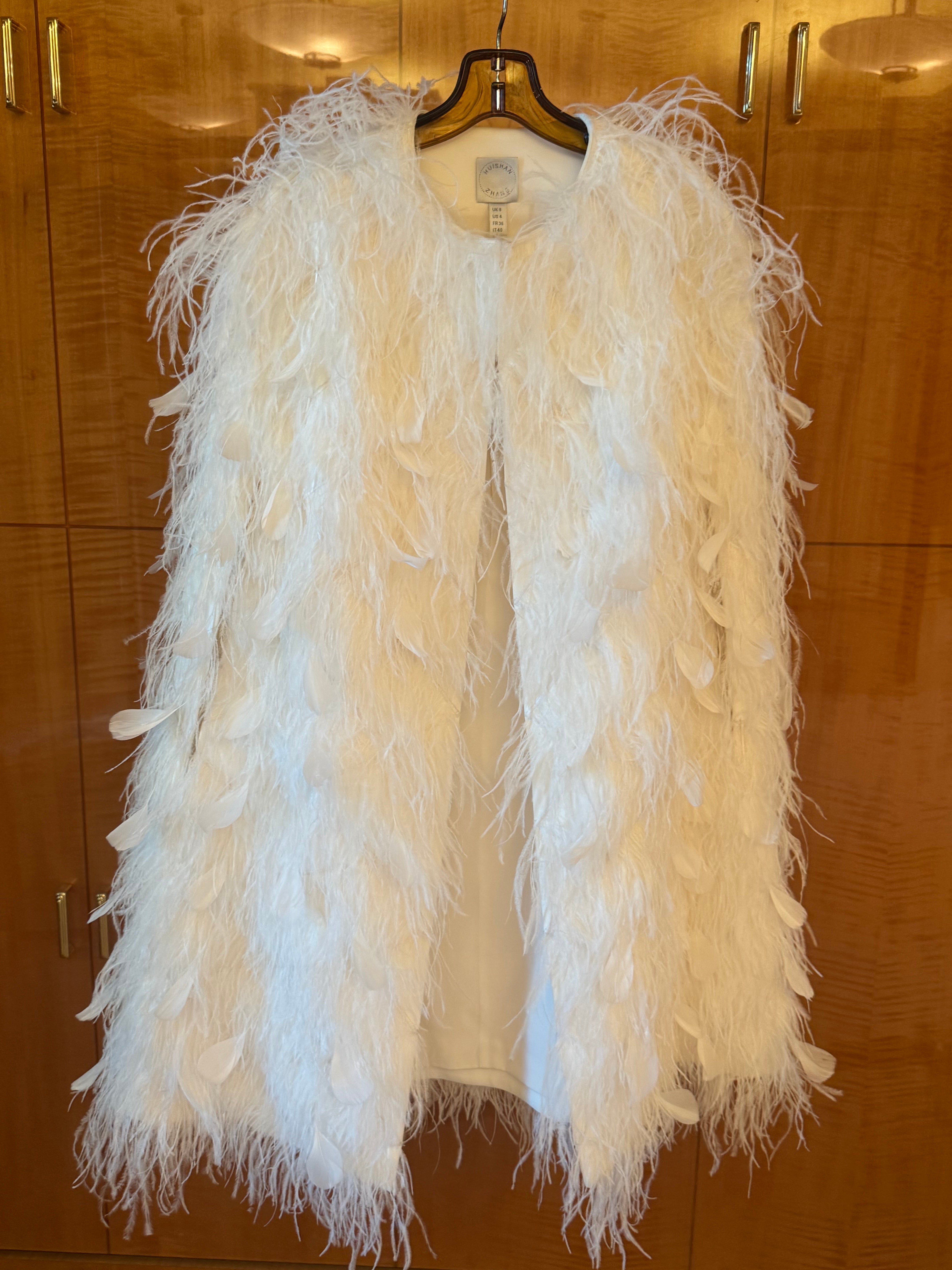 White Feather Cape