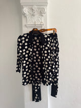 Two Piece Polka Dot Set