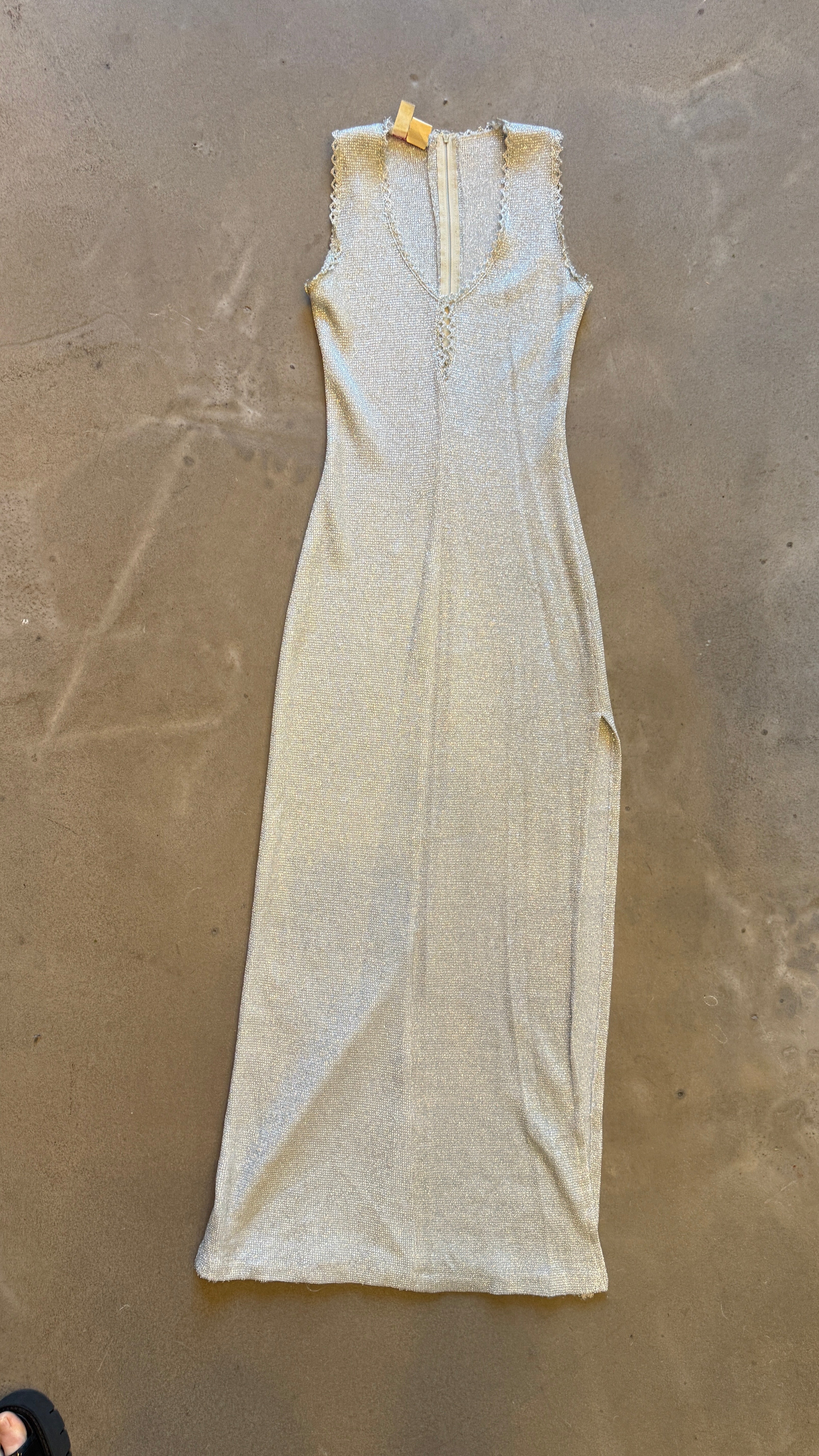 Vintage Silver Dress