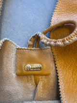 Vintage Selleria pebbled leather hobo bag