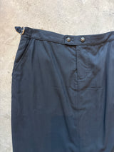 Black Pencil Skirt Chrome Hearts