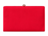 Red Silk Vintage Clutch