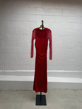 Red Beaded dress