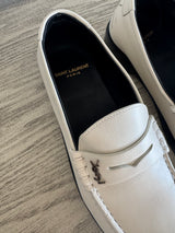 Le Leather YSL Penny Loafers