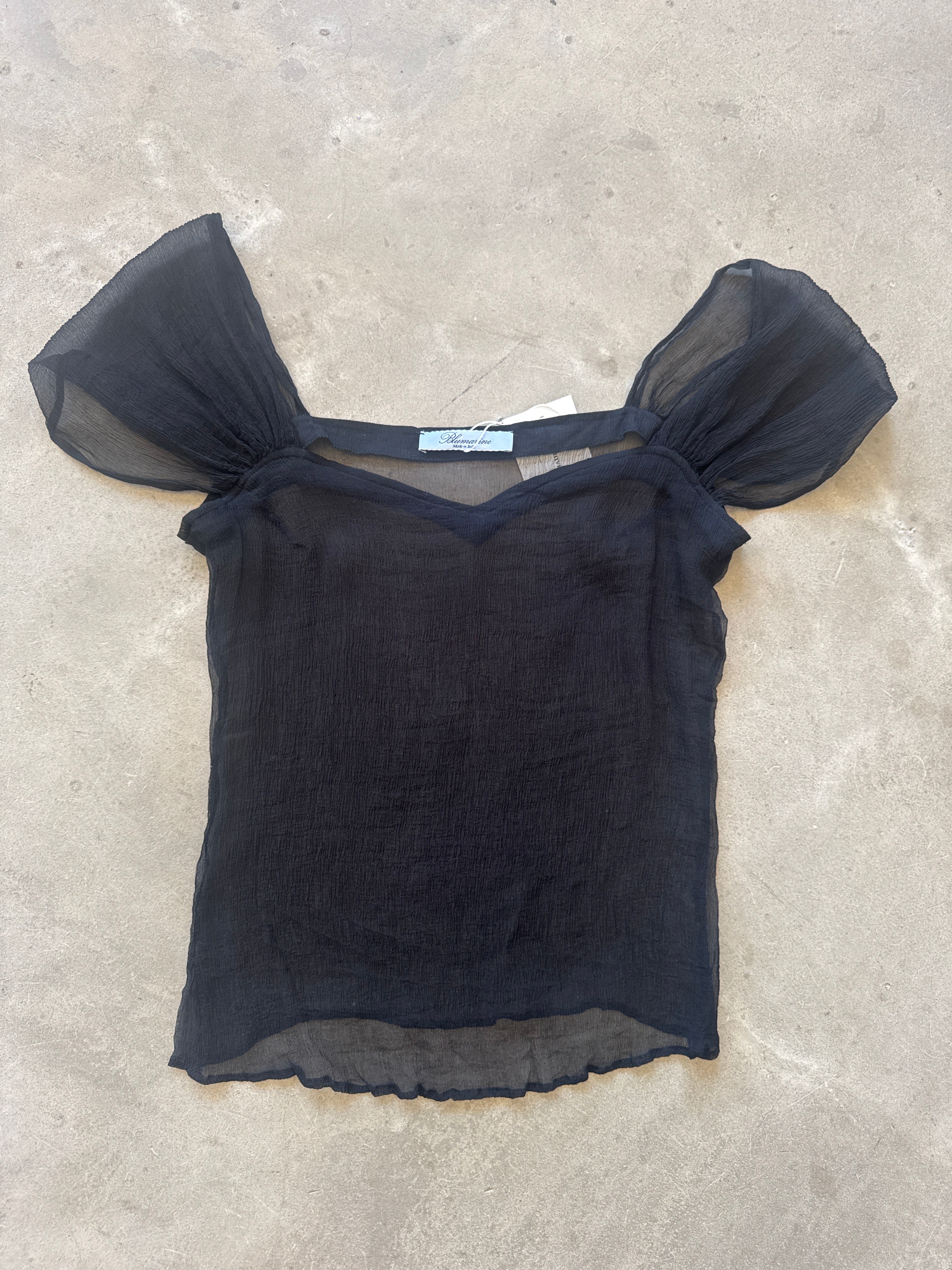 Vintage Chiffon Top