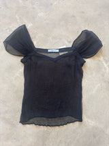 Vintage Chiffon Top