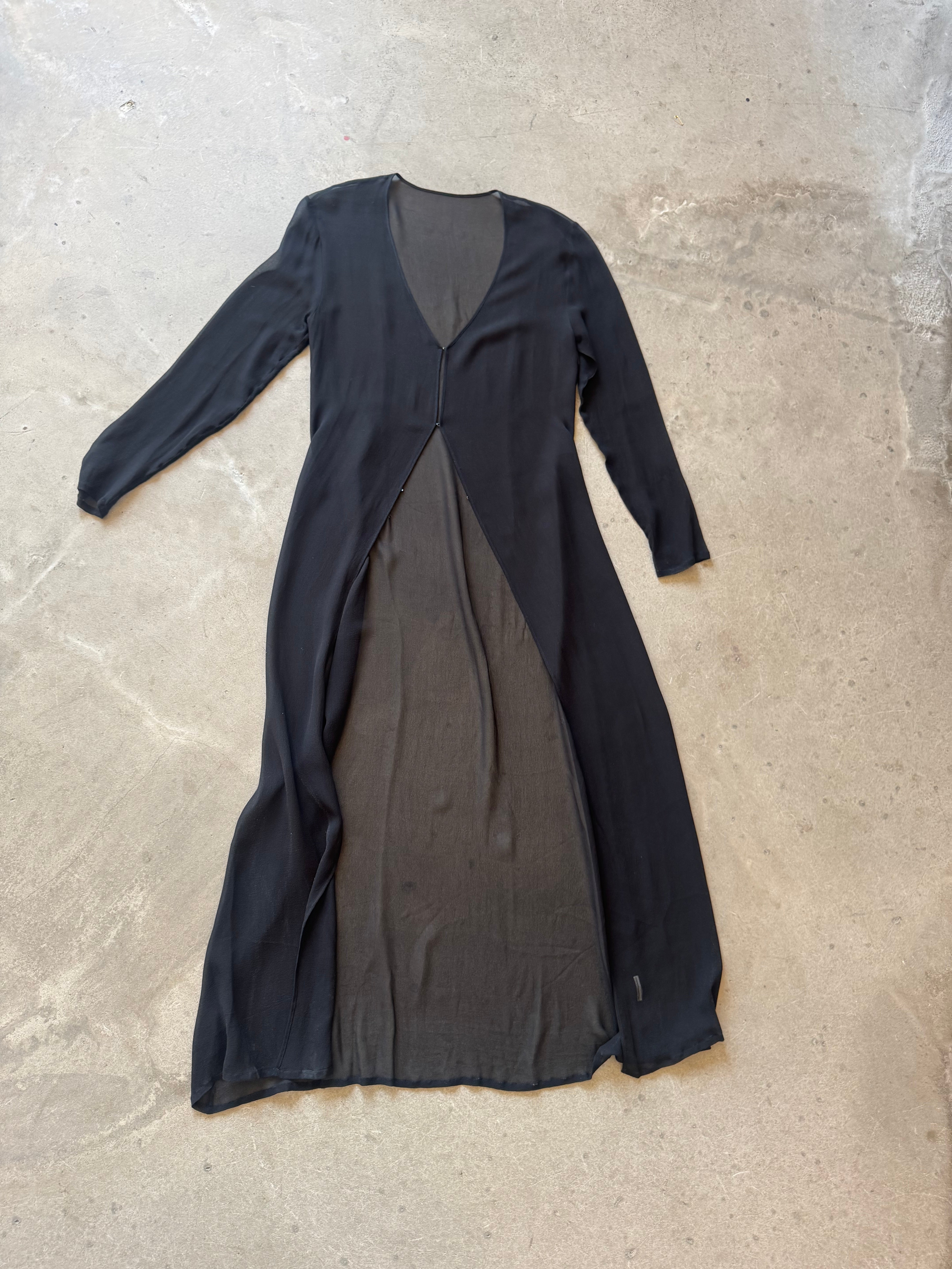Sheer Silk Duster