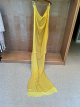 1998 Silk Yellow Scarf