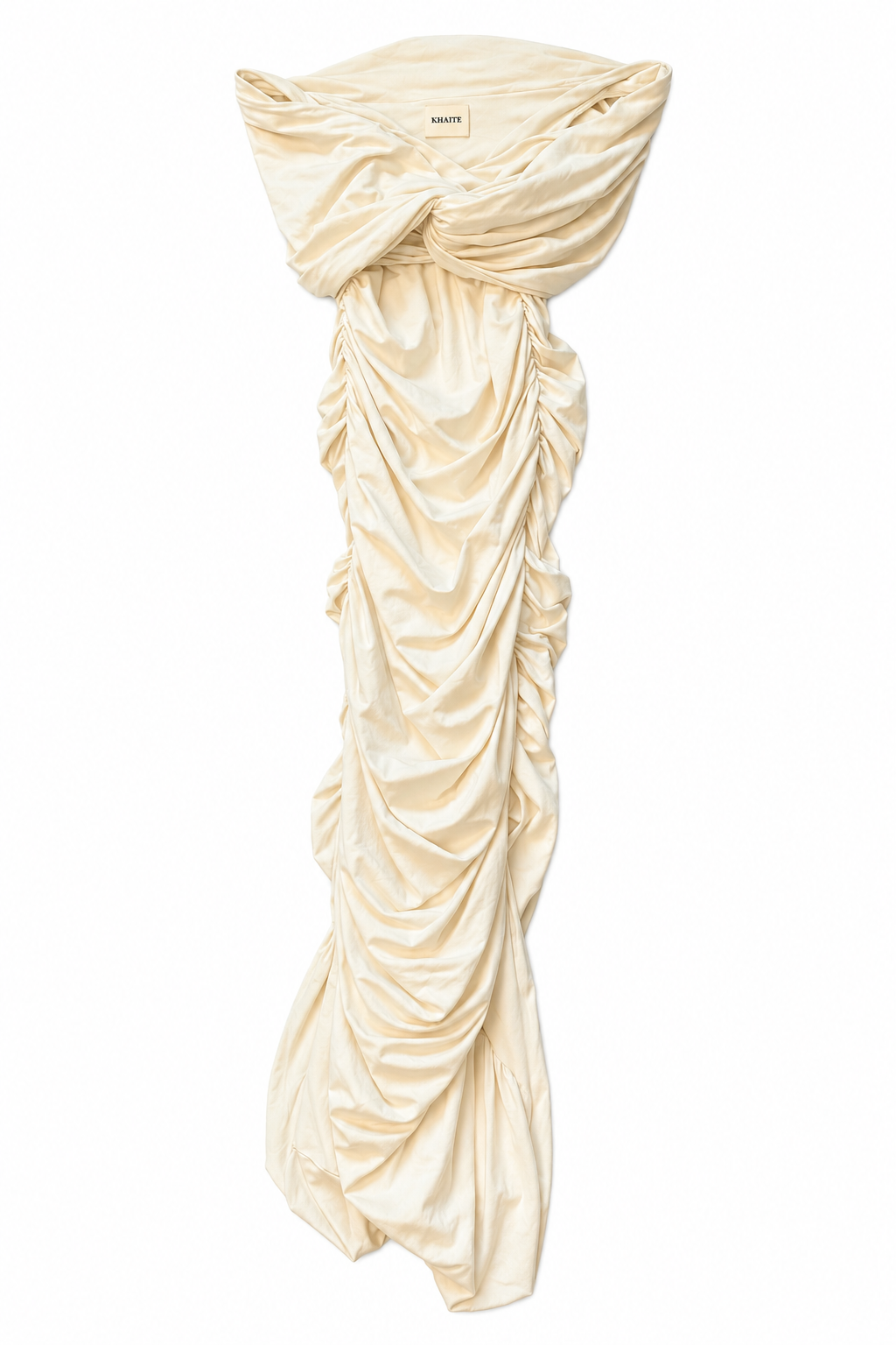 Rushed Cream Dress