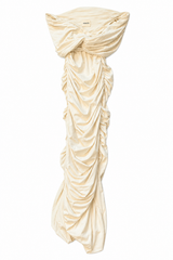 Rushed Cream Dress
