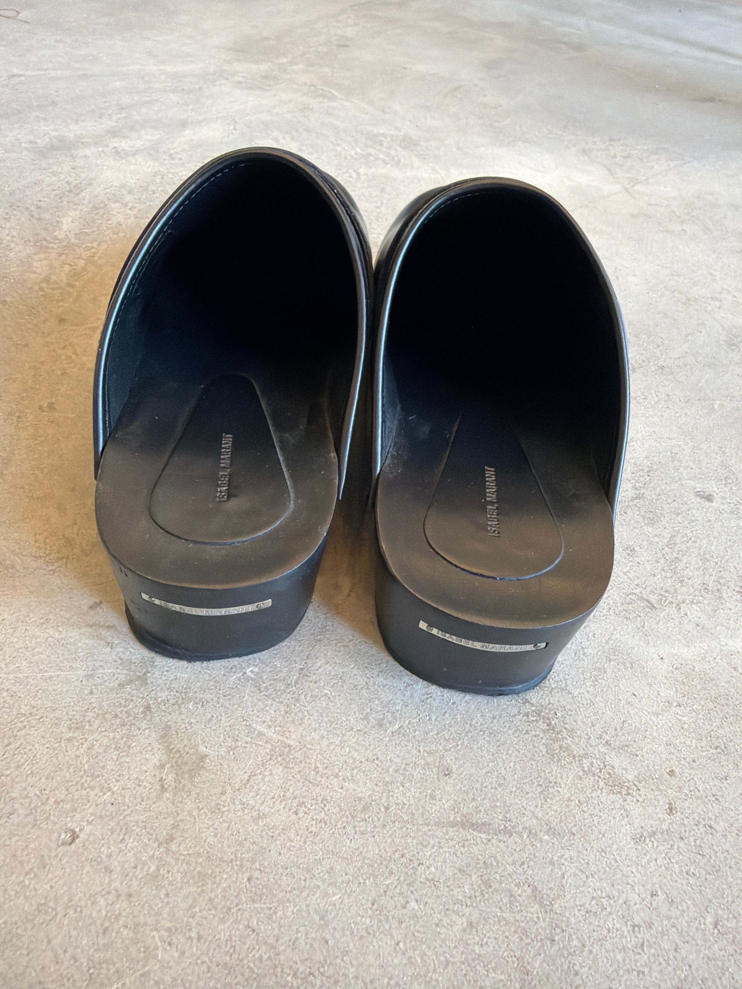 Thalie Leather Clogs