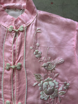 Silk Vintage Jacket with Embroidery