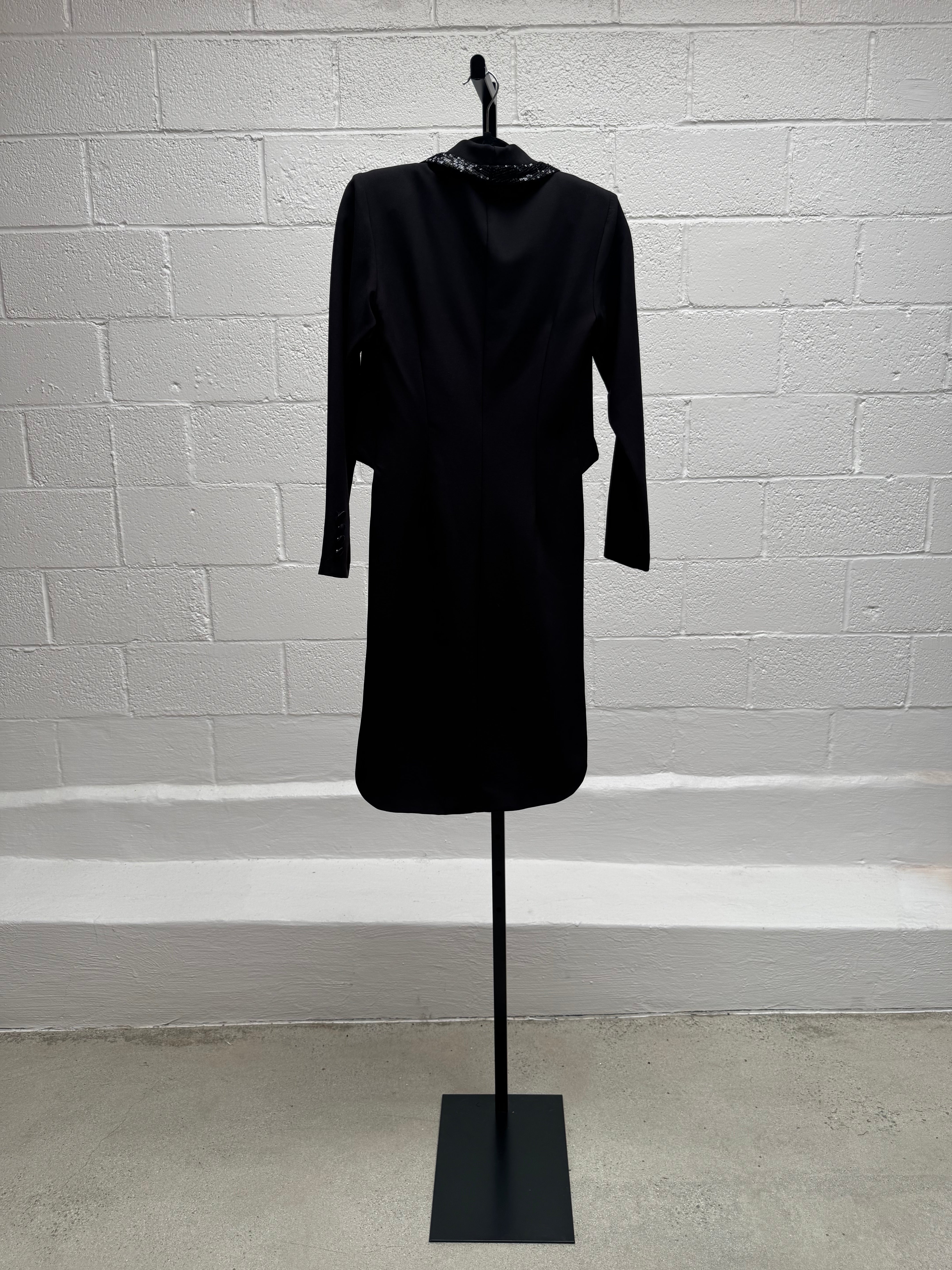 Tuxedo Jacket with Silk Slip
