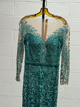 Baby Blue Embellished gown