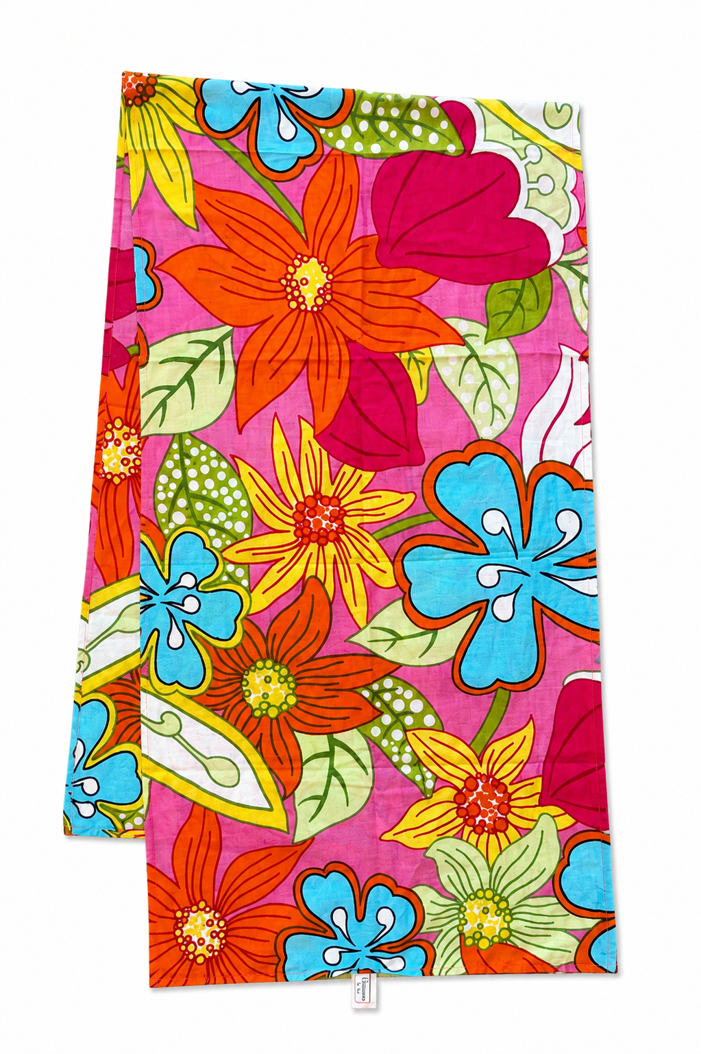 Vintage Floral Scarf Wrap