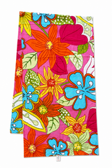 Vintage Floral Scarf Wrap