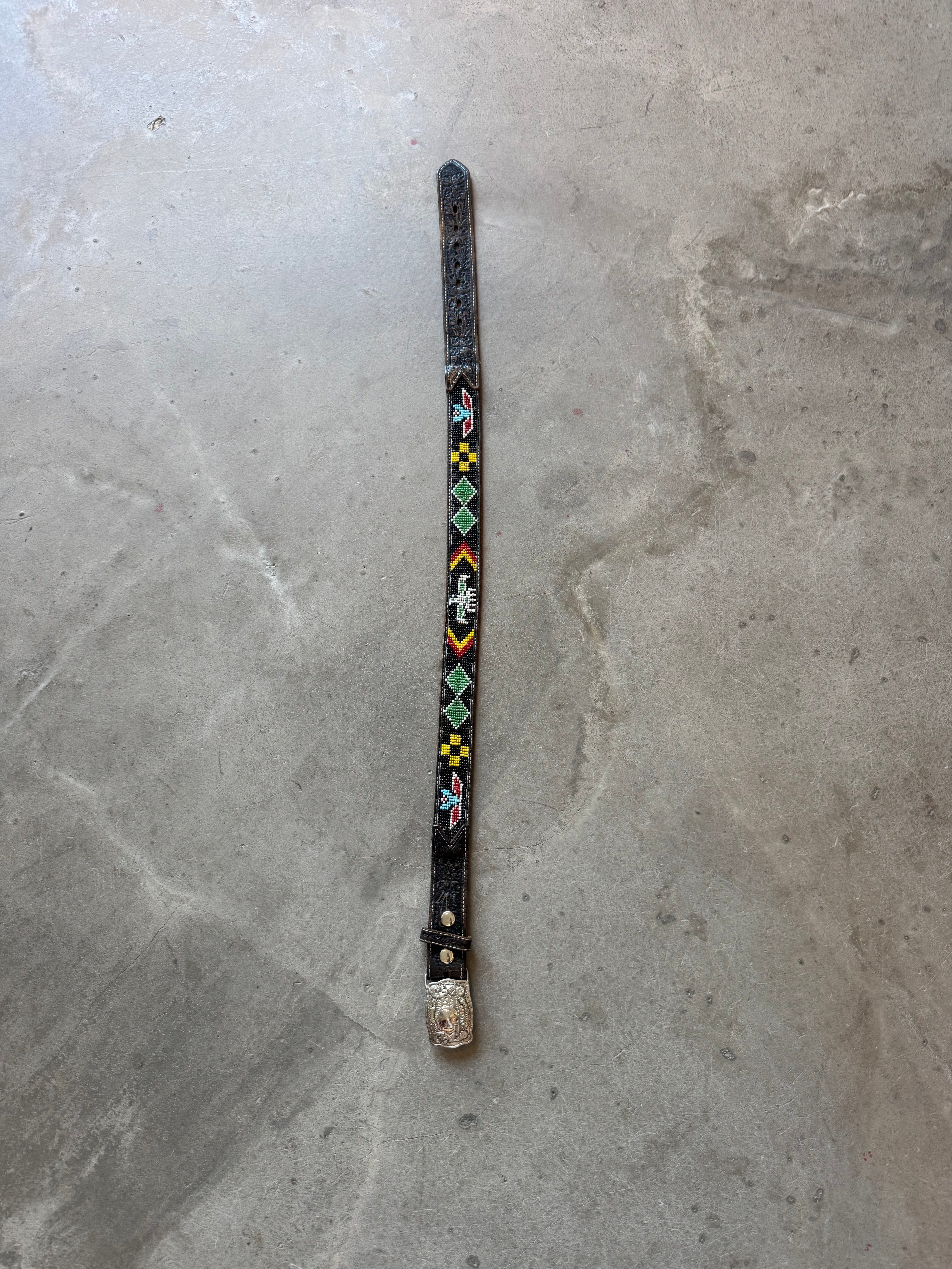 Beaded 1970s Belt