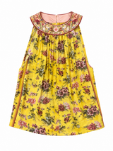 Floral and Embroidery Top
