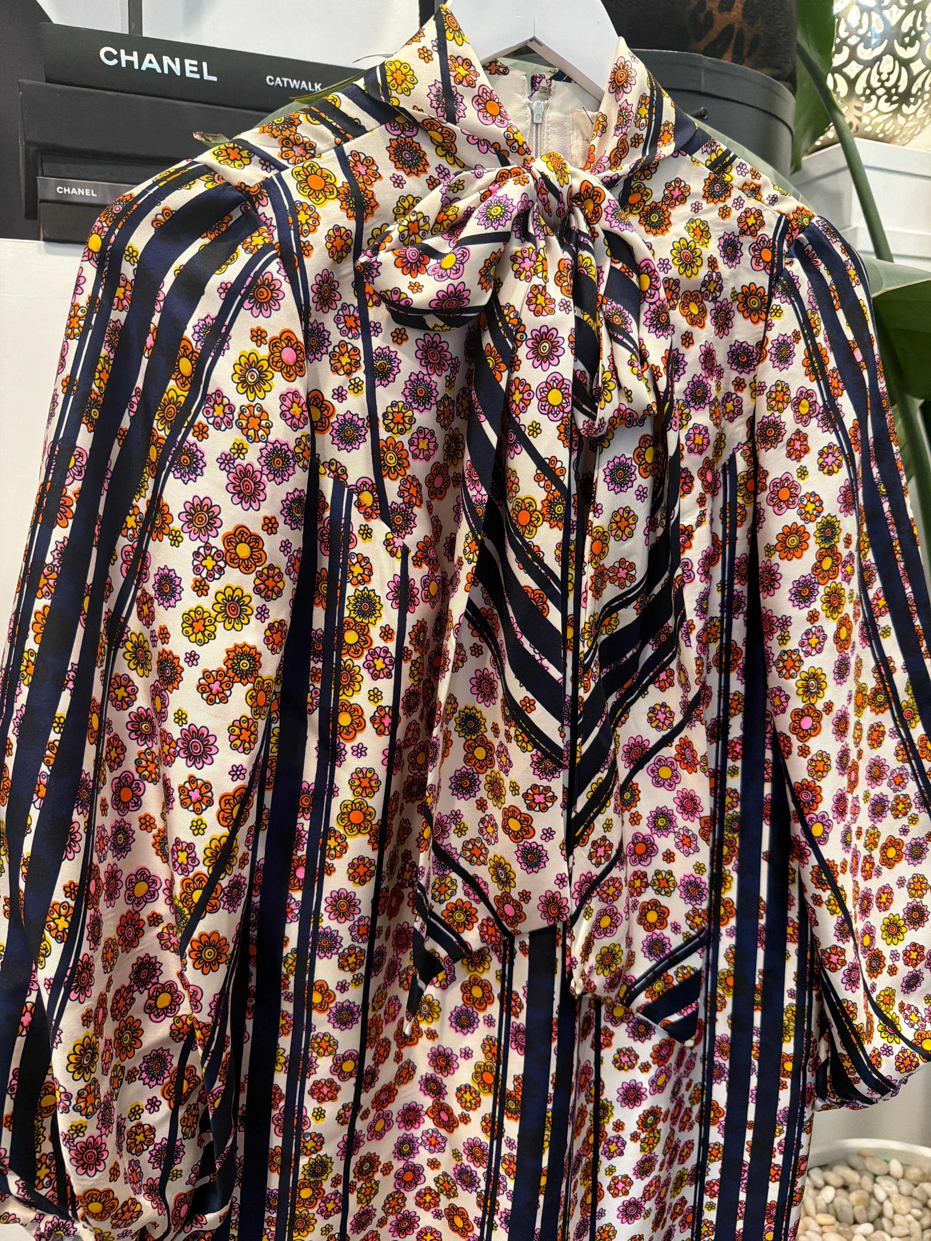 Vintage Flower Power Dress