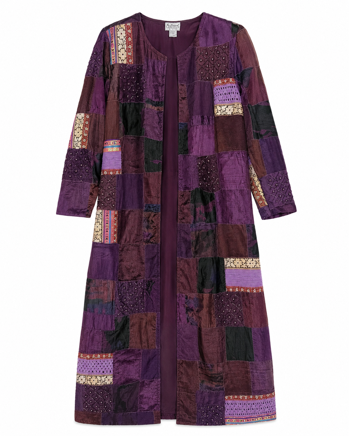 Beaded Patchwork Duster