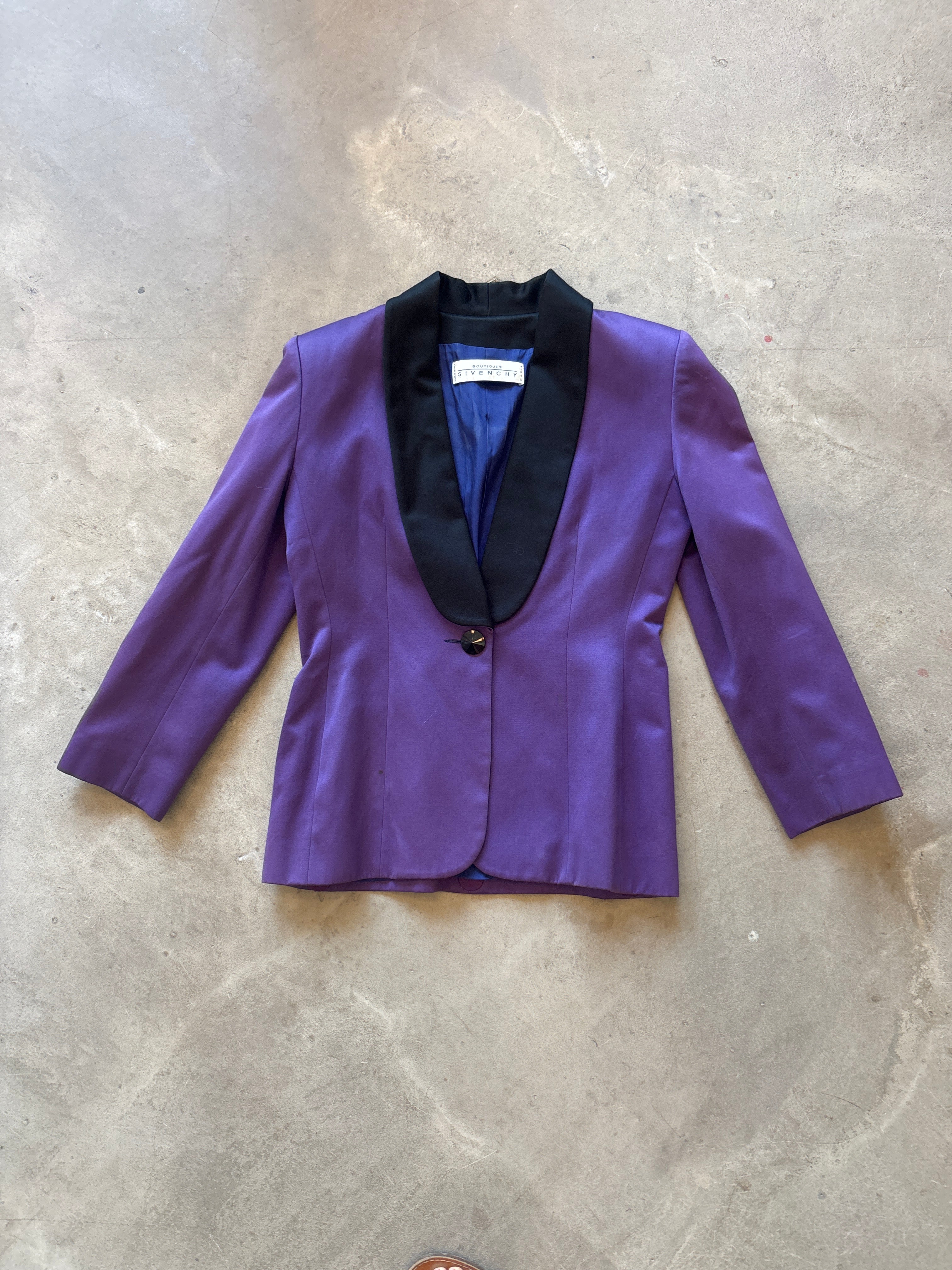 Vintage Purple Blazer