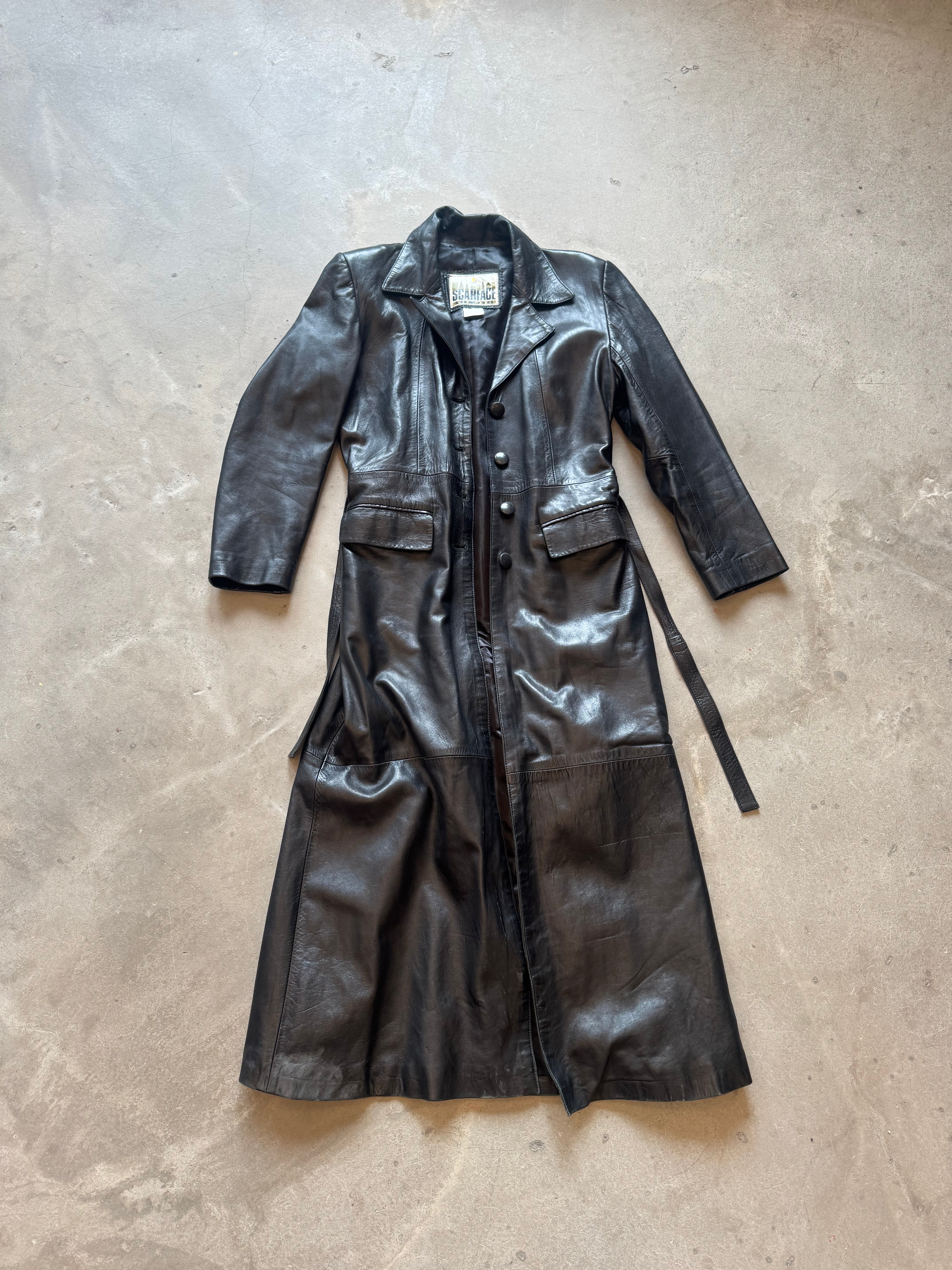 Long Leather Jacket