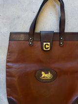 Vintage 80’s Celine Horse & Carriage Leather Tote