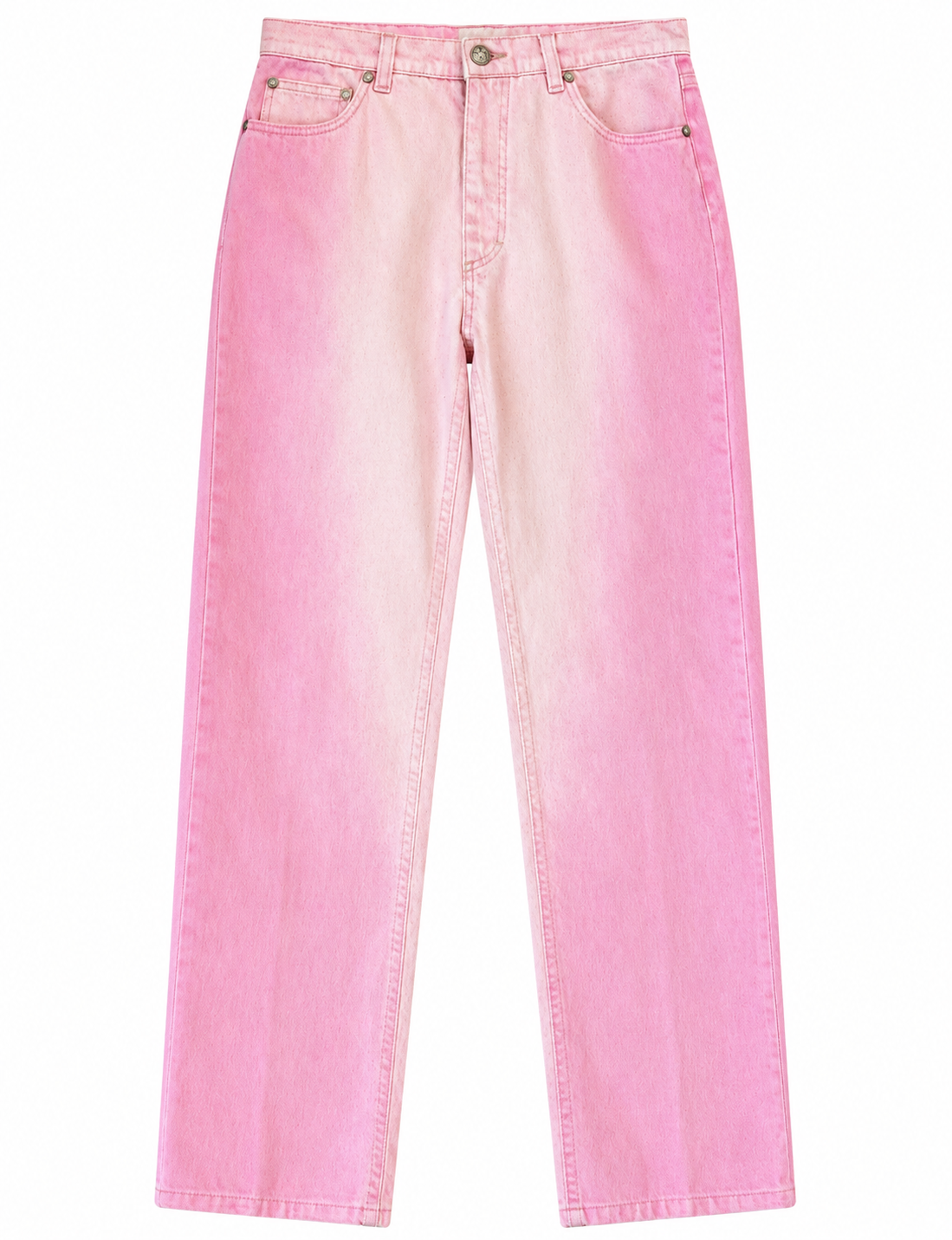 Vintage Pink Gradient Shimmer Jeans